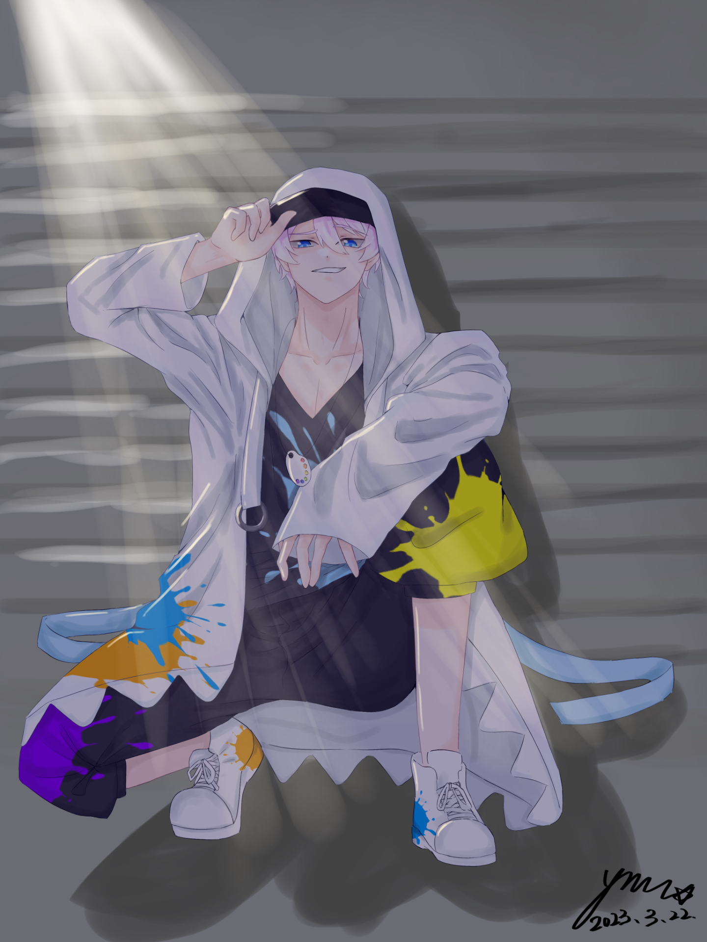全身插圖全彩範例